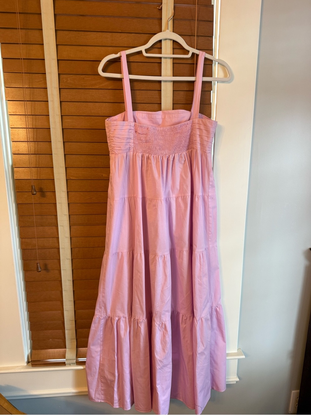 Zara Pink Tiered Maxi Dress - Picture 2 of 3